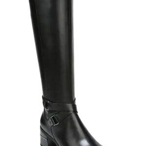Naturalizer Shore Knee High Boot 6 Wide Calf (Black)